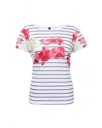 Женская разноцветная футболка с круглым вырезом от Baon