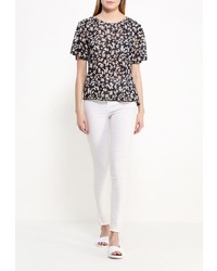 Женская разноцветная футболка с круглым вырезом от Befree