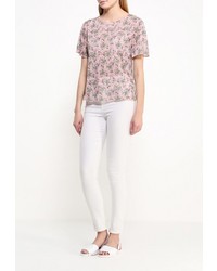 Женская разноцветная футболка с круглым вырезом от Befree