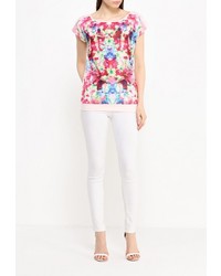 Женская разноцветная футболка с круглым вырезом от Emoi