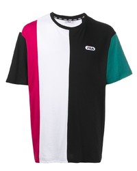 Мужская разноцветная футболка с круглым вырезом от Fila