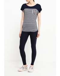 Женская разноцветная футболка с круглым вырезом от Grishko