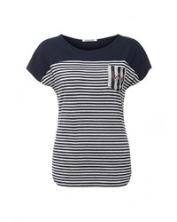 Женская разноцветная футболка с круглым вырезом от Grishko