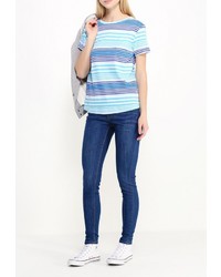 Женская разноцветная футболка с круглым вырезом от Helly Hansen