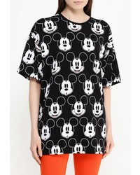 Женская разноцветная футболка с круглым вырезом от Iceberg