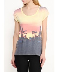 Женская разноцветная футболка с круглым вырезом от Icepeak