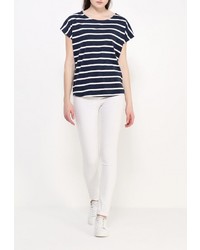 Женская разноцветная футболка с круглым вырезом от Ichi