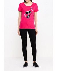 Женская разноцветная футболка с круглым вырезом от Karl Lagerfeld