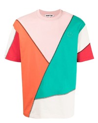 Мужская разноцветная футболка с круглым вырезом от McQ Swallow