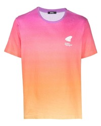 Мужская разноцветная футболка с круглым вырезом от MSFTSrep