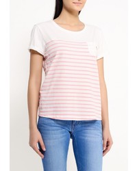 Женская разноцветная футболка с круглым вырезом от Mustang