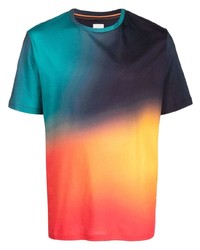 Мужская разноцветная футболка с круглым вырезом от Paul Smith