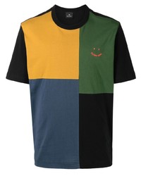 Мужская разноцветная футболка с круглым вырезом от PS Paul Smith
