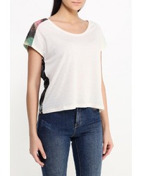 Женская разноцветная футболка с круглым вырезом от Roxy