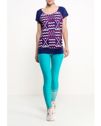 Женская разноцветная футболка с круглым вырезом от Roxy