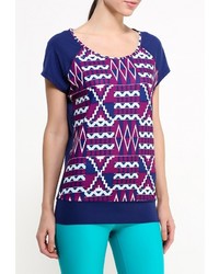 Женская разноцветная футболка с круглым вырезом от Roxy