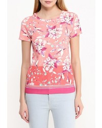 Женская разноцветная футболка с круглым вырезом от Sela