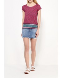 Женская разноцветная футболка с круглым вырезом от SPRINGFIELD