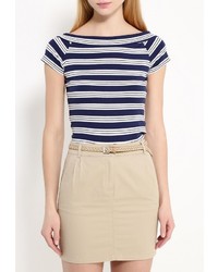 Женская разноцветная футболка с круглым вырезом от SPRINGFIELD