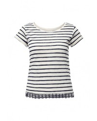 Женская разноцветная футболка с круглым вырезом от SPRINGFIELD