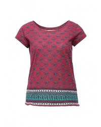 Женская разноцветная футболка с круглым вырезом от SPRINGFIELD