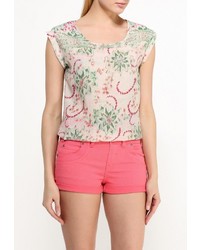 Женская разноцветная футболка с круглым вырезом от Stella