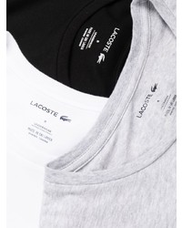 Мужская разноцветная футболка с круглым вырезом от Lacoste