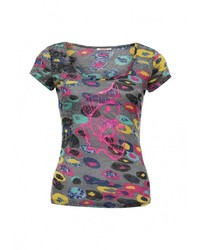 Женская разноцветная футболка с круглым вырезом от Tom Farr