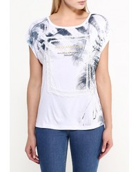 Женская разноцветная футболка с круглым вырезом от Troll