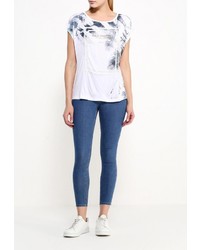 Женская разноцветная футболка с круглым вырезом от Troll