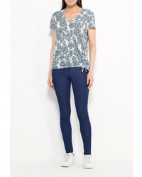 Женская разноцветная футболка с круглым вырезом от Vis-a-Vis