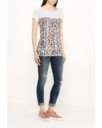 Женская разноцветная футболка с круглым вырезом от Vis-a-Vis