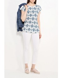 Женская разноцветная футболка с круглым вырезом от Vis-a-Vis