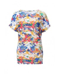Женская разноцветная футболка с круглым вырезом от Vis-a-Vis