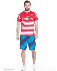 Мужская разноцветная футболка с принтом от Puma