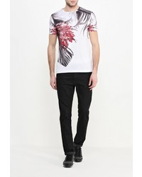 Мужская разноцветная футболка от Bikkembergs