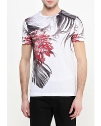 Мужская разноцветная футболка от Bikkembergs