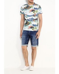 Мужская разноцветная футболка от Celio