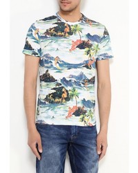 Мужская разноцветная футболка от Celio