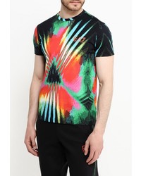 Мужская разноцветная футболка от EA7