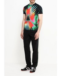 Мужская разноцветная футболка от EA7