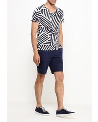 Мужская разноцветная футболка от EA7