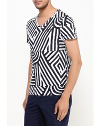 Мужская разноцветная футболка от EA7