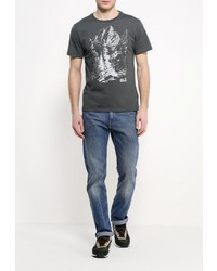 Мужская разноцветная футболка от Jack Wolfskin