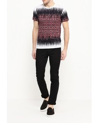 Мужская разноцветная футболка от Just Cavalli