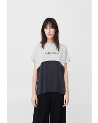 Женская разноцветная футболка от Mango