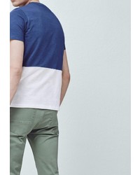 Мужская разноцветная футболка от Mango Man