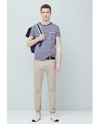 Мужская разноцветная футболка от Mango Man