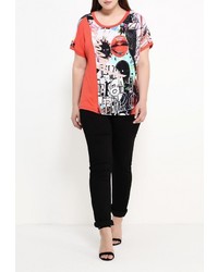 Женская разноцветная футболка от Silver String