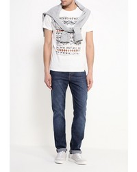 Мужская разноцветная футболка от SPRINGFIELD